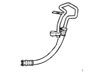 2014 Chevrolet Cruze Transmission Oil Cooler Hose - 94523444