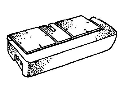 Pontiac Trans Sport Seat Cushion Pad - 12532703