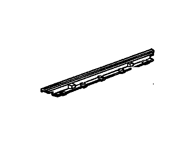 20731400 GM RETAINER, Rear Side Door Trim Illustration 1 of 1