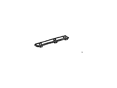 GM 20460027 Insert, Sill Plate Rear Door *Black