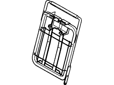 GM 12525940 FRAME, Front Seat Back