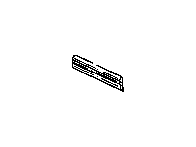 88892159 - Genuine GM Front Side Door Lower Molding Kit