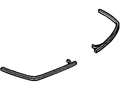 GM 12457625 Molding Asm,Rear Bumper Fascia <Use 14A2