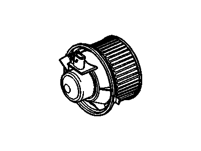 GM 10443618 Motor Assembly, Auxiliary Blower