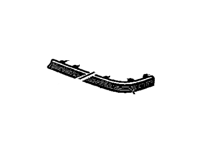 GM 10156795 Strip,Front Bumper Rubber