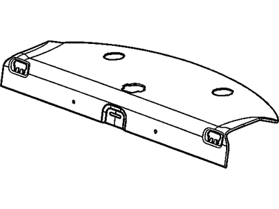 GM 22616695 Trim Assembly, R/Wdo Pnl (&T43) J Chev/Pont Cp*Neutral M