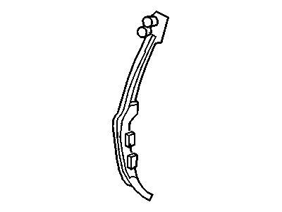 1998 Cadillac Deville Door Seal - 25672992