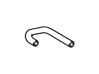 Chevrolet Prizm Brake Booster Vacuum Hose - 94854110