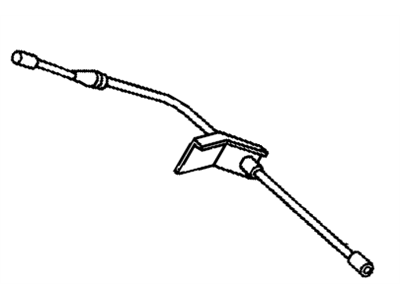 1987 Pontiac Fiero Parking Brake Cable - 10200442