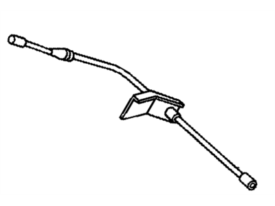 1985 Pontiac Fiero Parking Brake Cable - 10200442