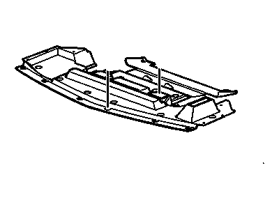 GM 25763401 Deflector,Front Air