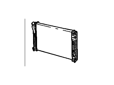 GM 89018555 Radiator Assembly