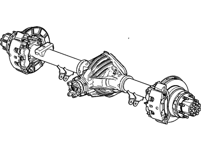 GM 23398613 Rear Axle Assembly