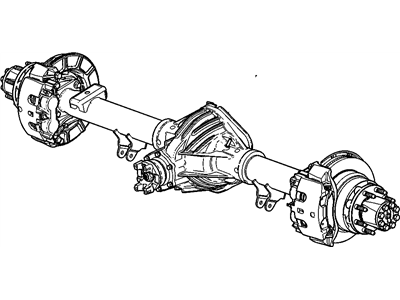 GM 22904934 Rear Suspension, Axle