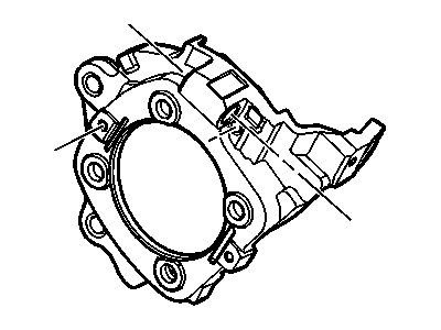 GM 15265913 Anchor, Rear Parking Brake