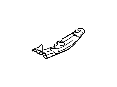 GM 15886422 Shield, Catalytic Converter Heat