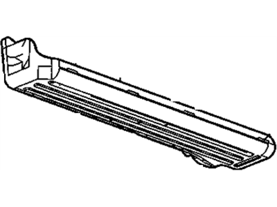 GM 15061067 Shield, Fuel Tank *Marked Print