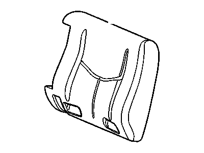 GM 88941588 Pad,Rear Seat Back Cushion