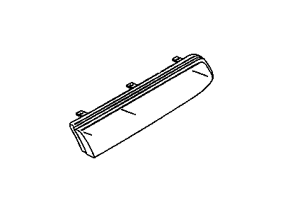 GM 16500461 Lens,Rear Combination Lamp