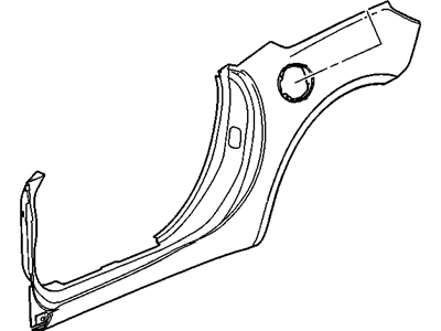 GM 25967307 Panel, Quarter Outer