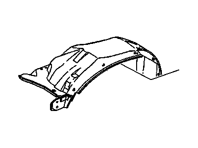 GM 15708265 Panel, Front Wheelhouse