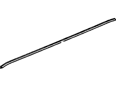 GM 20929650 Weatherstrip Assembly, Rear Side Door