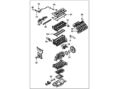 GM 93740212 Gasket Kit,Engine Service