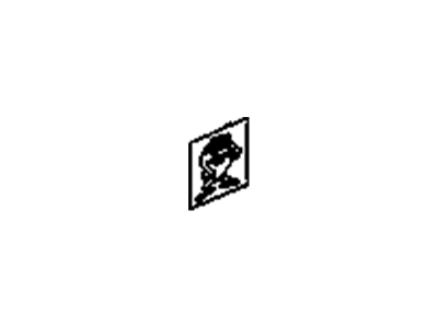 GM 88894529 Decal,Rear Compartment Lid