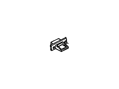 10093163 GM Support, Roof Vent Window Hinge Illustration 1 of 1