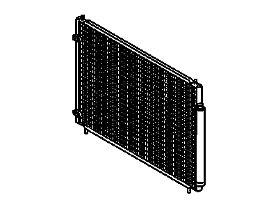 2009 Pontiac Vibe A/C Condenser - 88975768