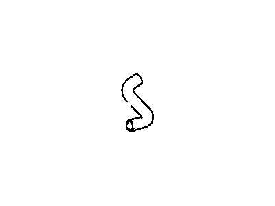Pontiac Vibe Radiator Hose - 19205256