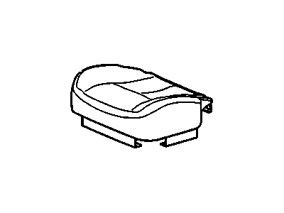 GM 12478539 Cover,Driver Seat Cushion *Shale