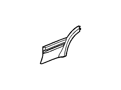 2002 Oldsmobile Bravada Door Moldings - 15185256