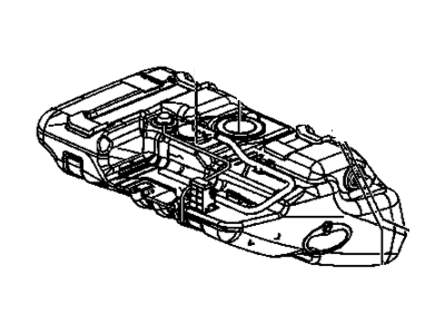 2002 Pontiac Firebird Fuel Tank - 10422917