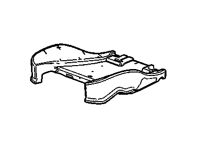 2014 Cadillac SRX Seat Cushion Pad - 22866941