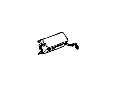 GM 20952542 Airbag,Instrument Panel