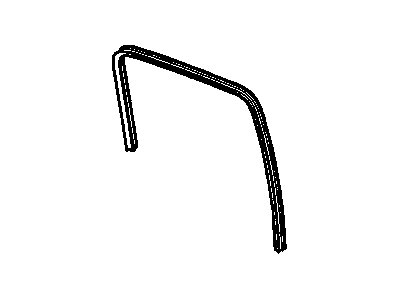 GM 22803678 Weatherstrip Assembly, Rear Side Door Window