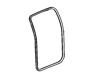 GM 22766417 Weatherstrip Assembly, Rear Side Door