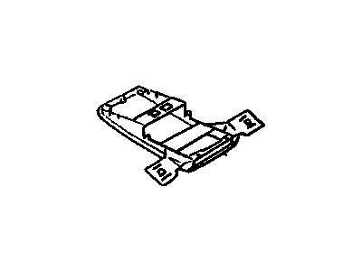 GM 12506708 Housing Assembly, Dome & Reading Lamp W/Sunglass Black