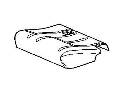GM 89043775 Cover,Rear Seat #2 Cushion *Pewter