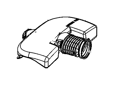 1999 Chevrolet Corvette Air Intake Coupling - 25179366