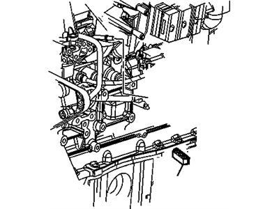 GM 15103726 Clip, Fuel Feed Pipe