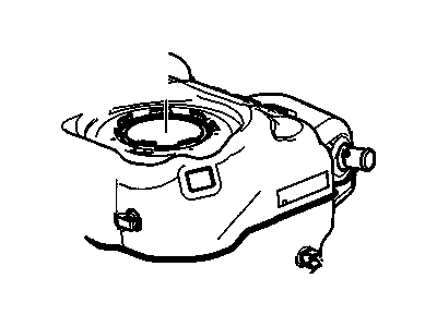 Saturn Vue Fuel Tank - 20794833