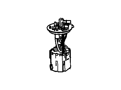 GM 13591798 Fuel Tank Fuel Pump Module Kit (W/O Fuel Level Sensor)