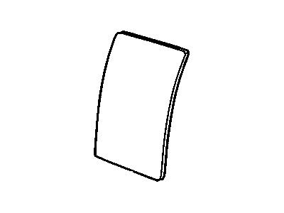 GM 15281060 Window Assembly, Rear Side Door