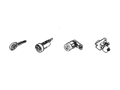 GM 95960270 Lock Kit,Complete Vehicle