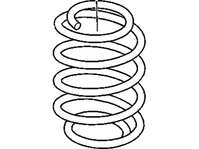 Cadillac DTS Coil Springs - 25693379
