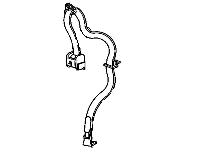 1995 Chevrolet S10 Seat Belt - 12383012