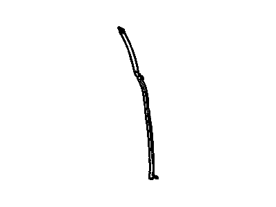 GM 10360170 Weatherstrip, Rear Side Door Front Auxiliary