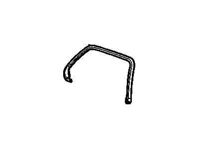 GM 15868460 Weatherstrip Assembly, Rear Side Door Window Inner